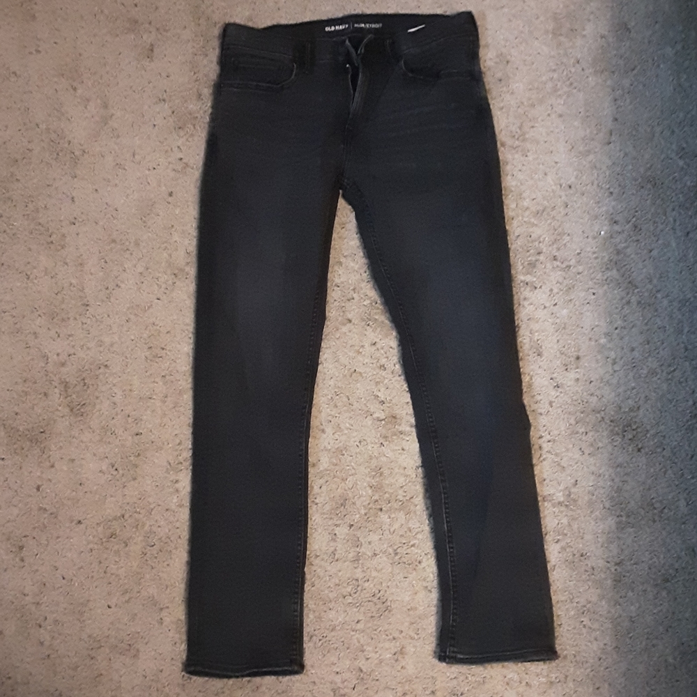 Like new Old Navy black jeans 30x32